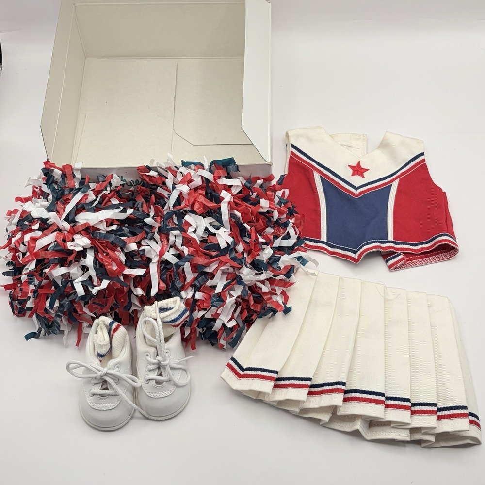 Retired American Girl Just Like You 1999 Cheerleader Outfit II With Box